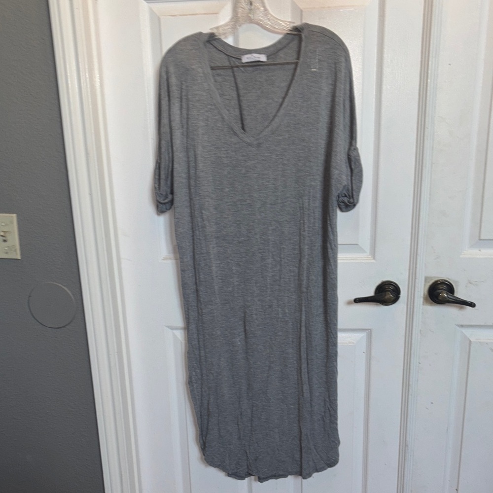My Bump V-Neck Sleep Gown. Paired with straps gown.